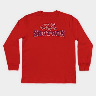 Riding Shotgun Kids Long Sleeve T-Shirt